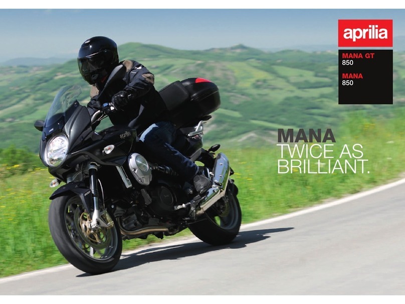 APRILIA NA Mana 850 User manual