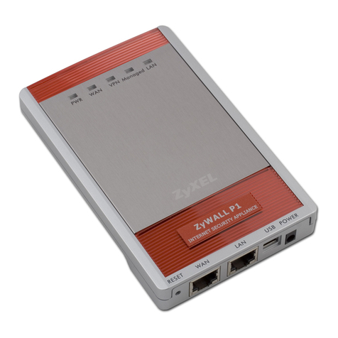 ZyXEL Communications ZyXEL ZyWALL P1 User manual