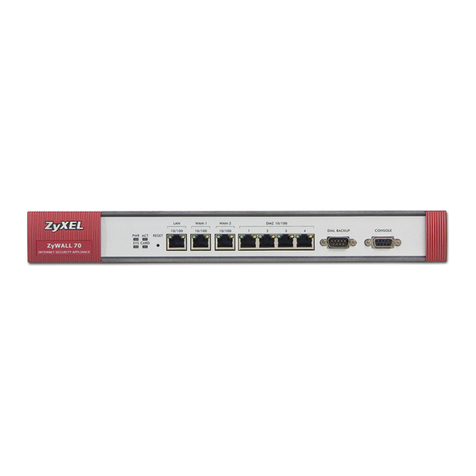 ZyXEL Communications ZyXEL ZyWALL 35 User manual