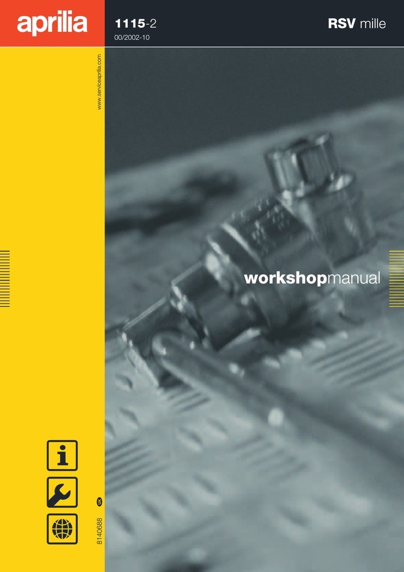 APRILIA 1115-2 Instruction manual