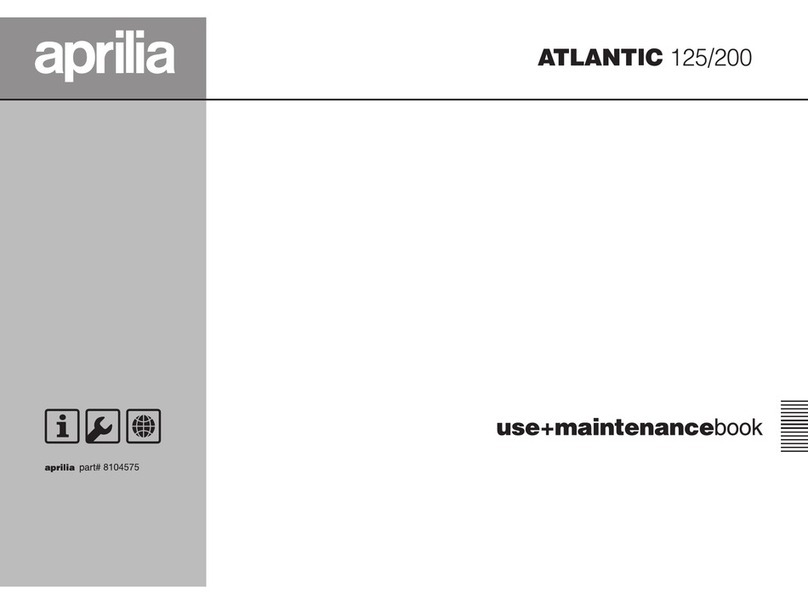 APRILIA ATLANTIC 125 - 05-2003 manual