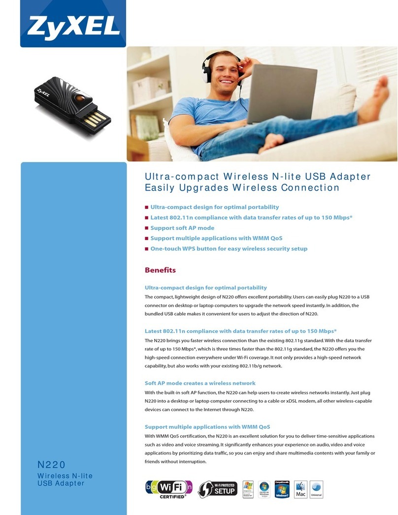 ZyXEL Communications N220 - User manual