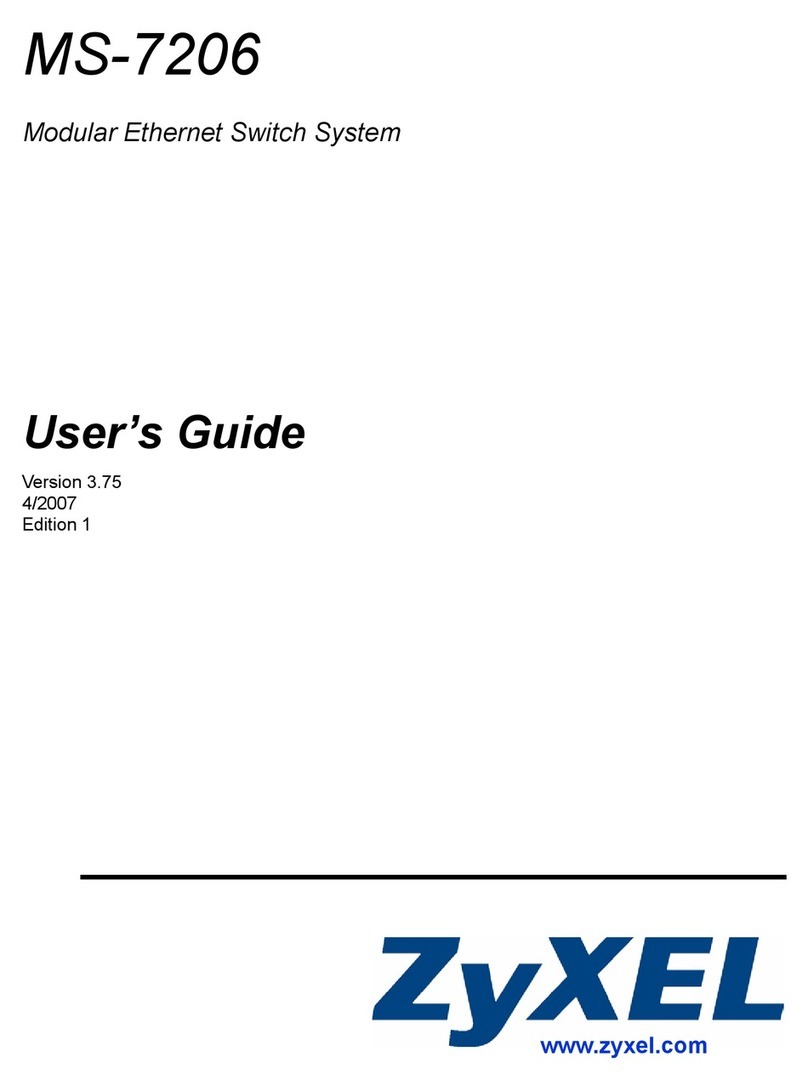 ZyXEL Communications MS-7206 user guide ZyXEL Communications MS-7206 user guide
