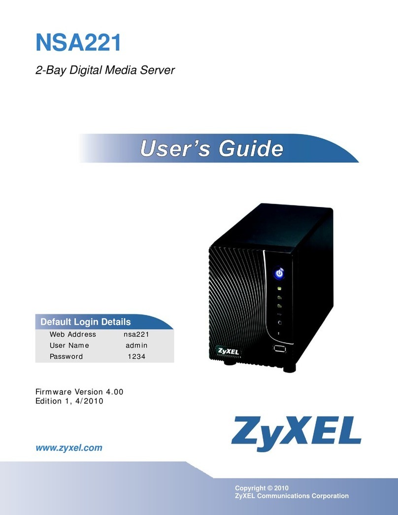 ZyXEL Communications NSA221 user guide