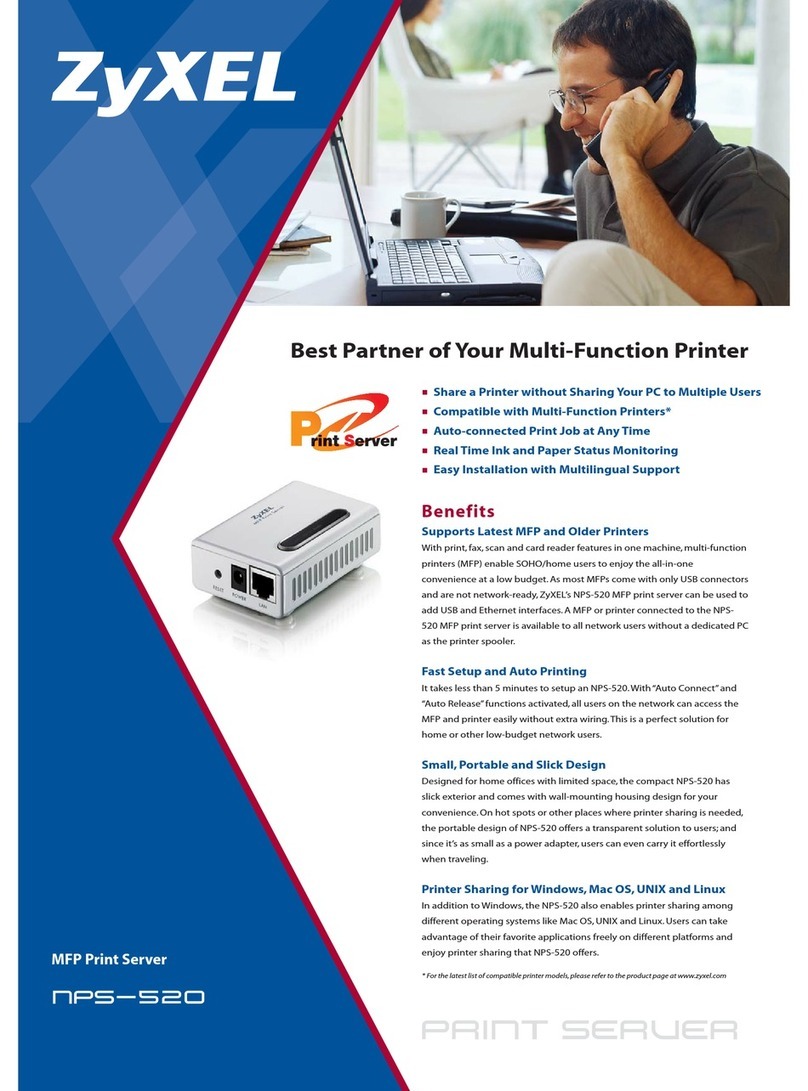 ZyXEL Communications NPS-520 Specifications