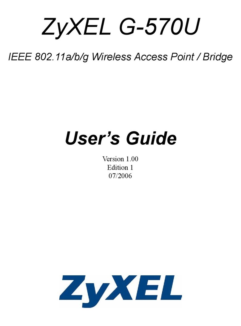 ZyXEL Communications G-570U User manual
