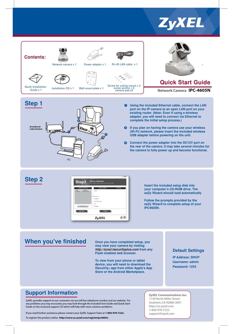 ZyXEL Communications IPC-4605N User manual