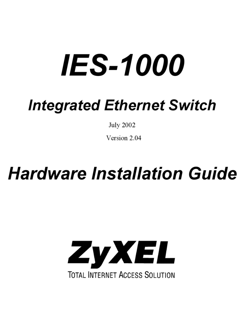 ZyXEL Communications IES-1000 - ANNEXE 7 Manual