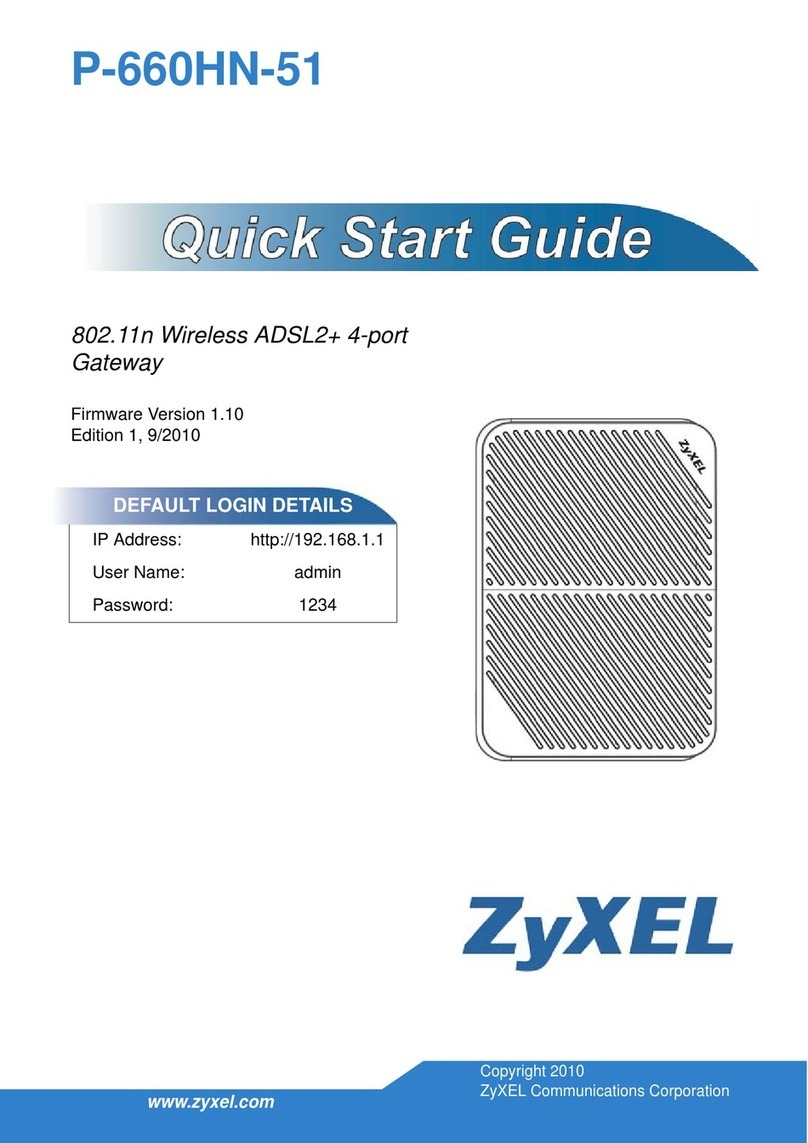 ZyXEL Communications P-660HN-51 - User manual