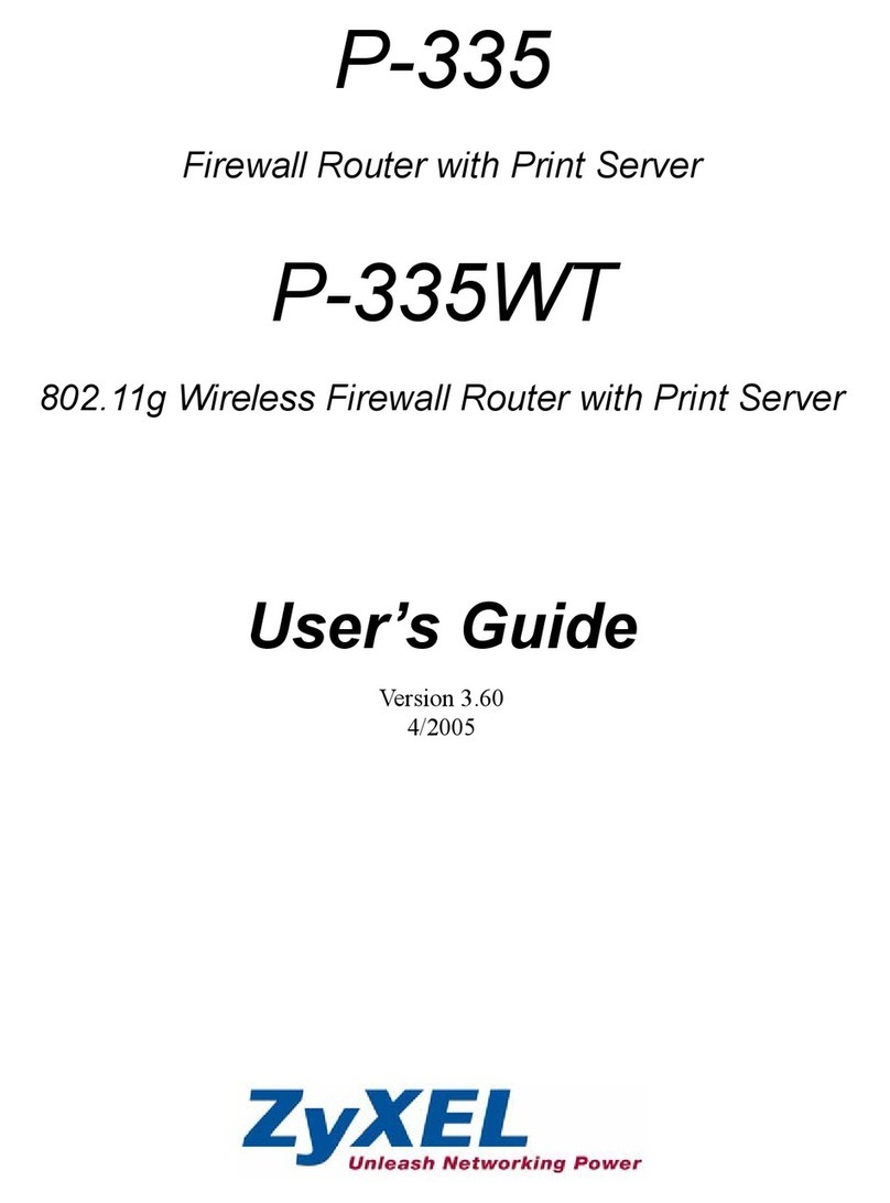 ZyXEL Communications P-335WT User manual