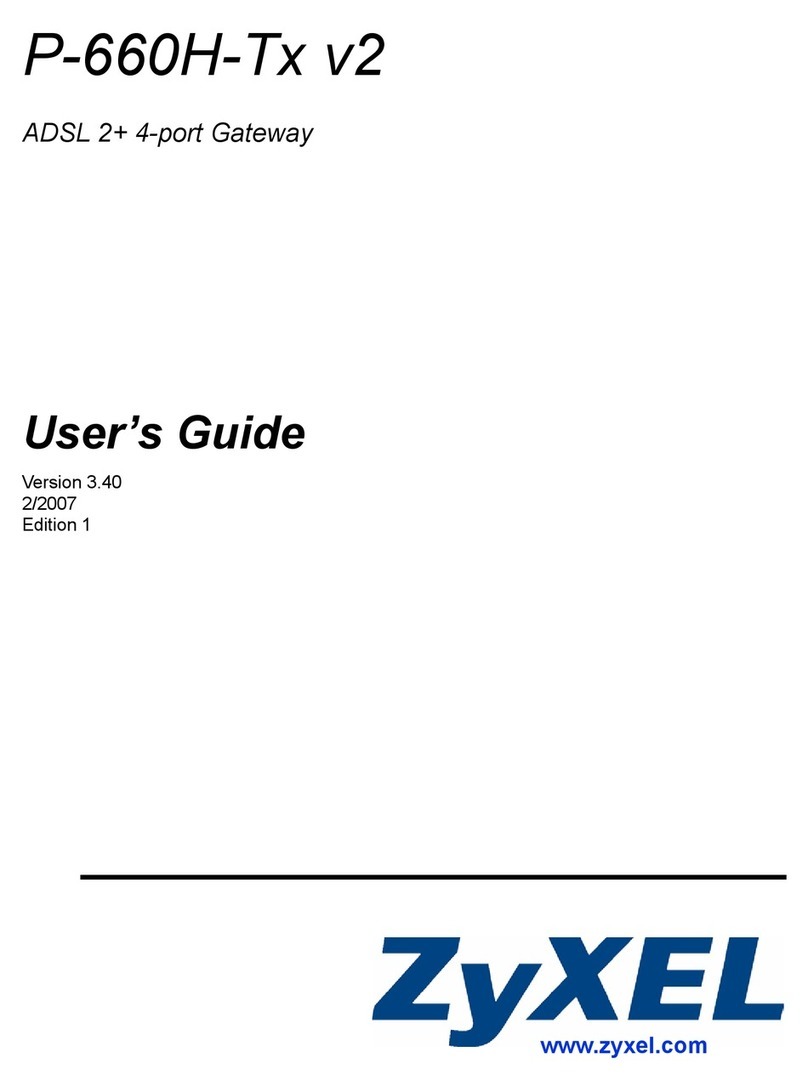 ZyXEL Communications P-660H-TX V2 - VERSION 3-40 User manual