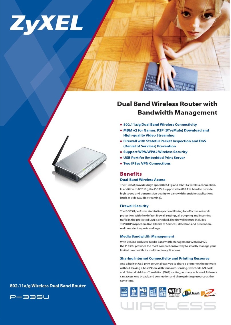 ZyXEL Communications P-335U User manual