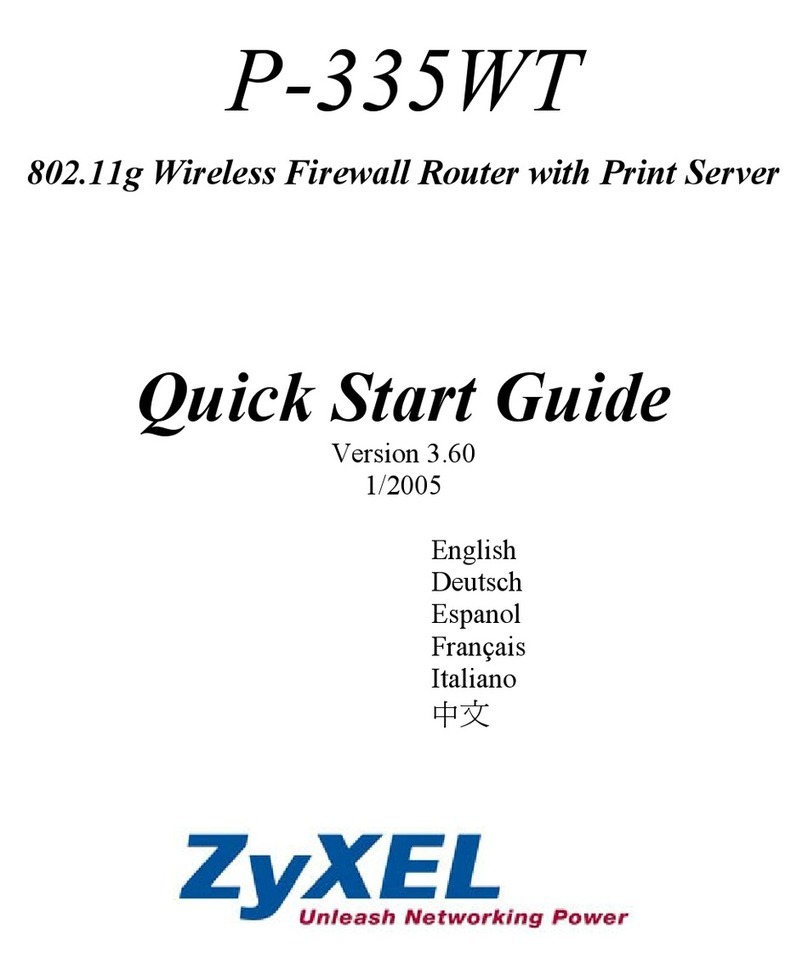 ZyXEL Communications P-335WT User manual