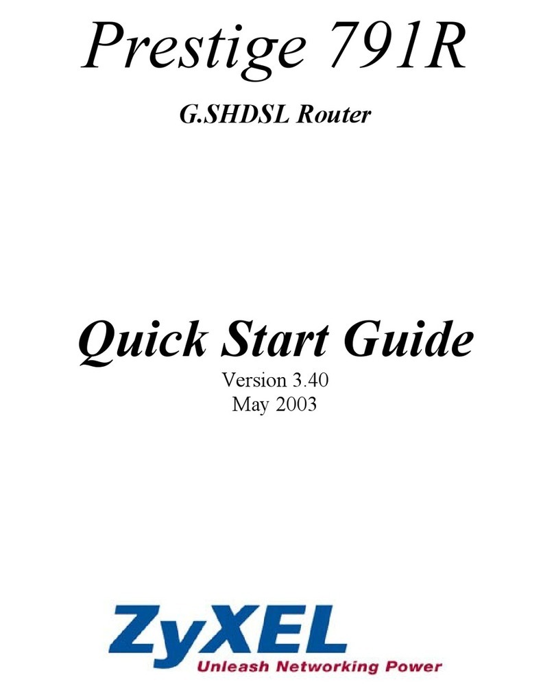 ZyXEL Communications P-791R User manual ZyXEL Communications P-791R User manual