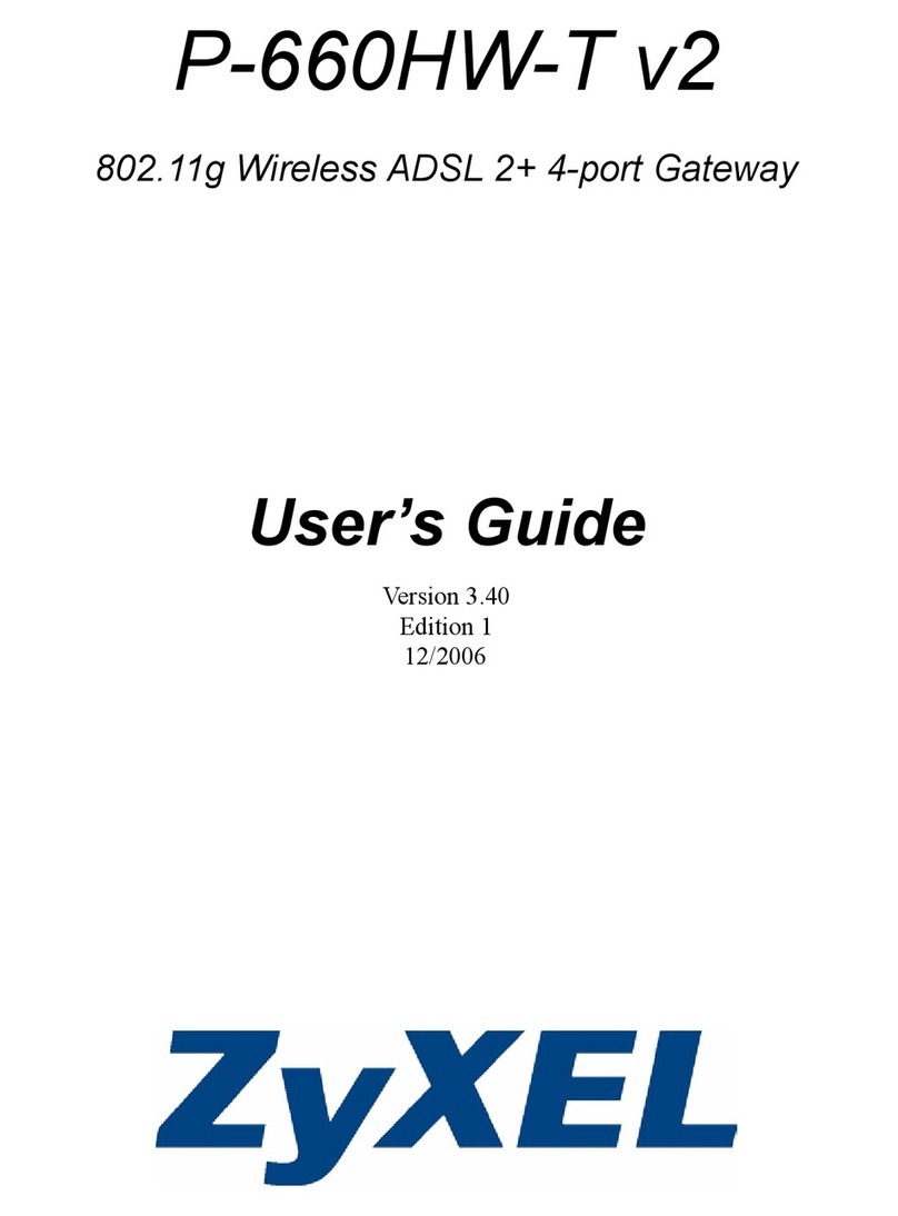 ZyXEL Communications P-660HW-T - V2 User manual