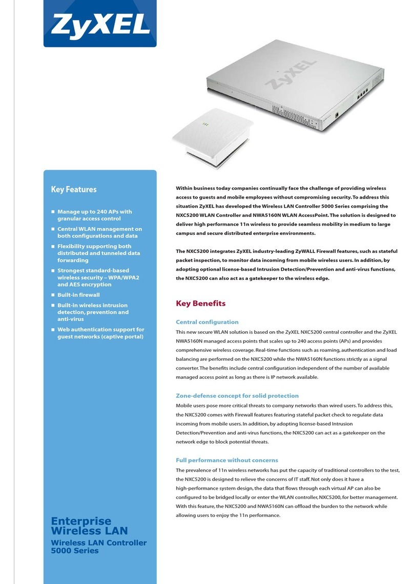 ZyXEL Communications NWA5160N User manual