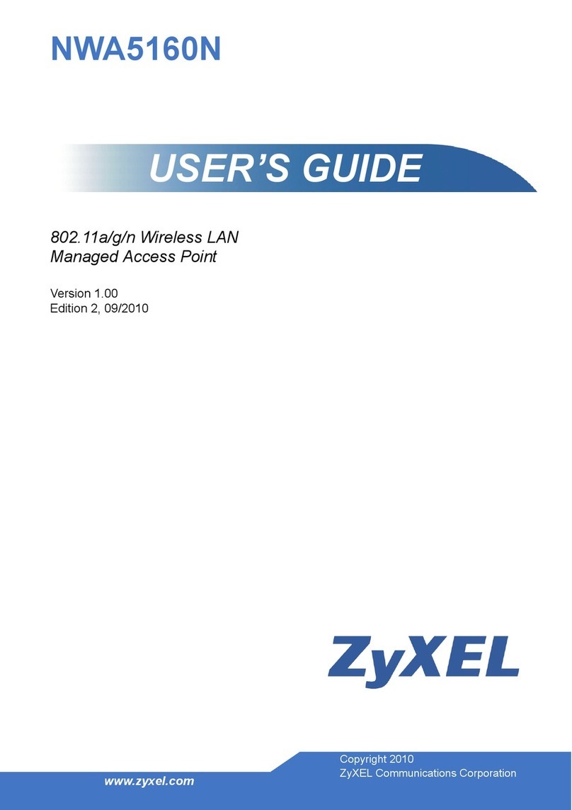 ZyXEL Communications NWA5160N user guide