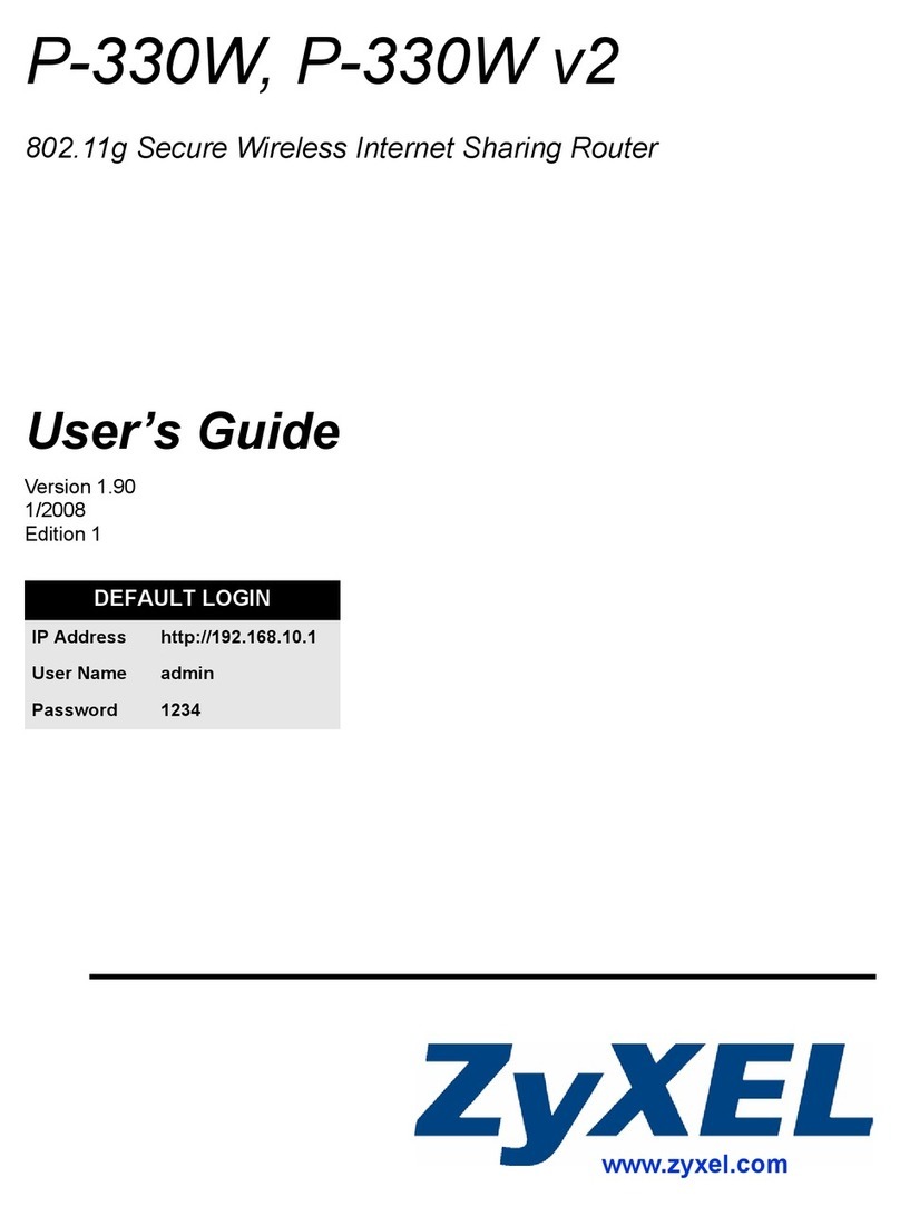 ZyXEL Communications P-330W - V1.90 User manual