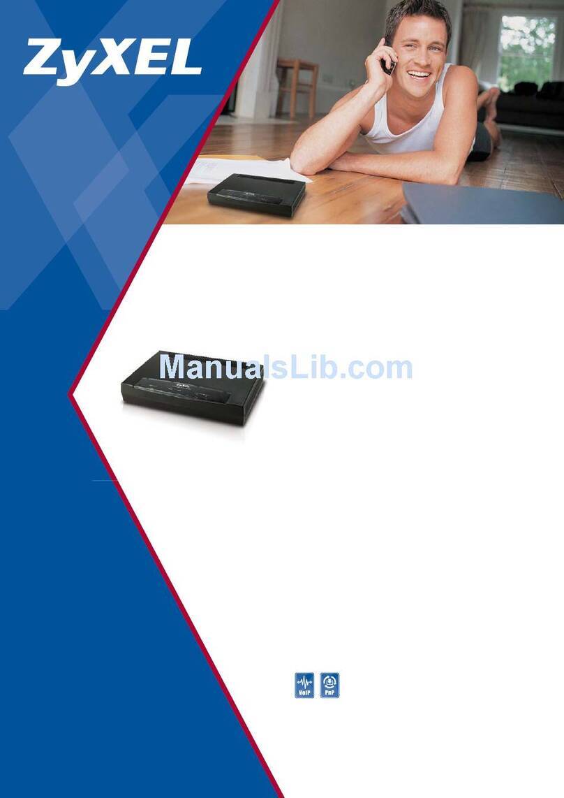 ZyXEL Communications p-2302rl series brochure