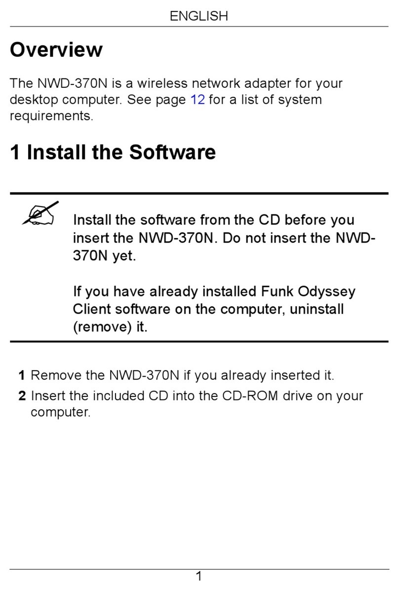 ZyXEL Communications NWD-370 - installation guide ZyXEL Communications NWD-370 - installation guide