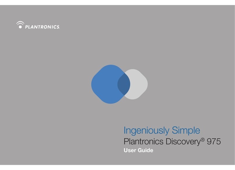 Plantronics Discovery 975 User manual