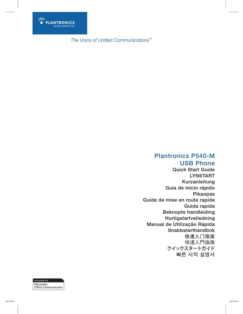 Plantronics CALISTO P540 - S User manual