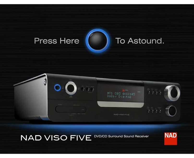 NAD VISO FIVE datasheet
