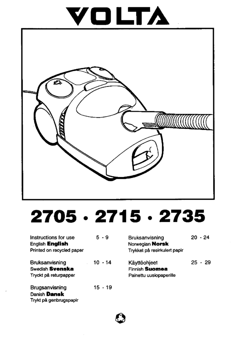 VOLTA U2705 User manual