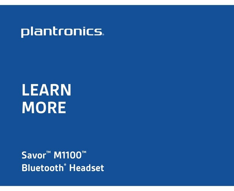 Plantronics Savor M1100 Learn more