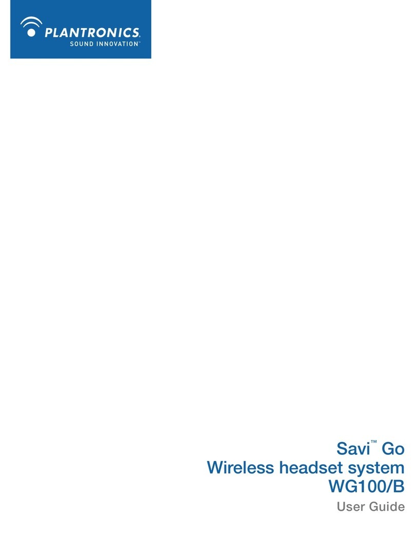 Plantronics Savi Go WG100/B User manual