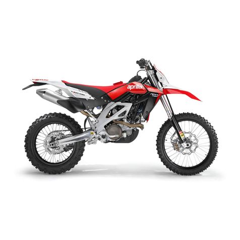 APRILIA RXV 450 - 03-2008 User and maintenance manual