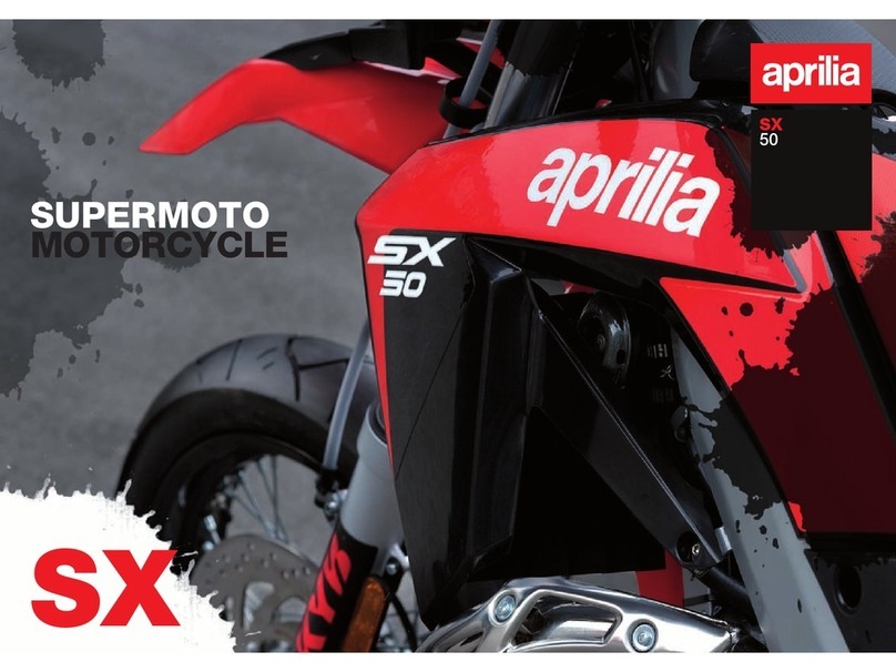 APRILIA SX 50 brochure