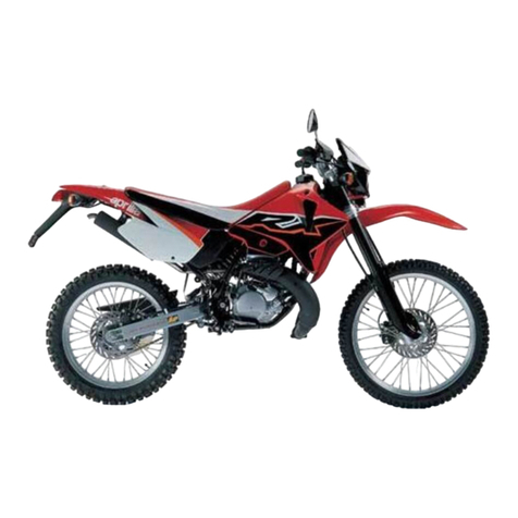 APRILIA RX 50 RACING - 2003 manual