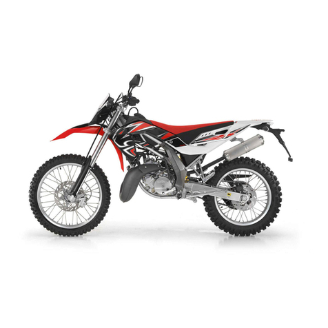 APRILIA 2010 RX 125 User manual