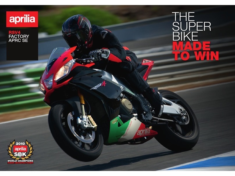 APRILIA RSV4 BROCHURE 2009 brochure