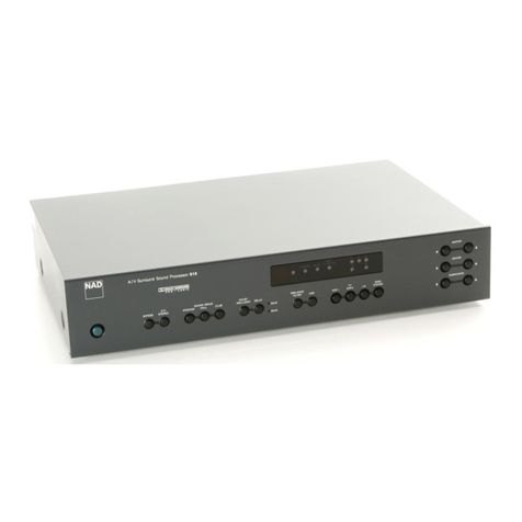 NAD 910 owner's manual