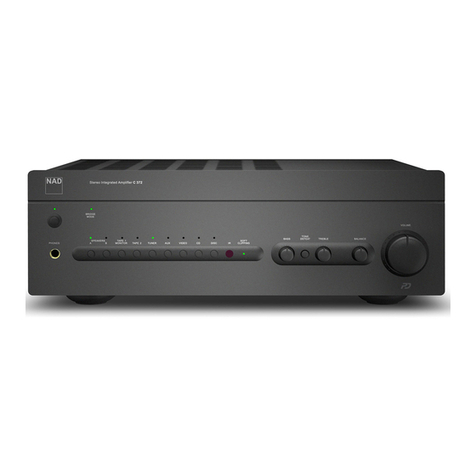 NAD C 372 Technical specifications