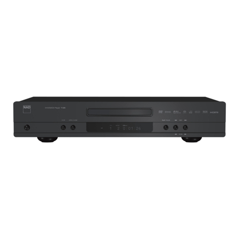 NAD T535 User manual
