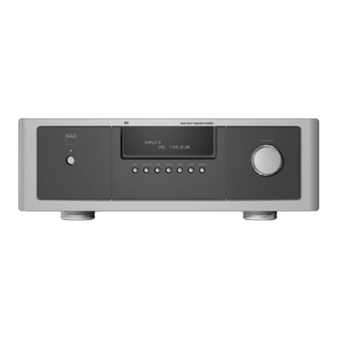 NAD M3 -  2 User manual