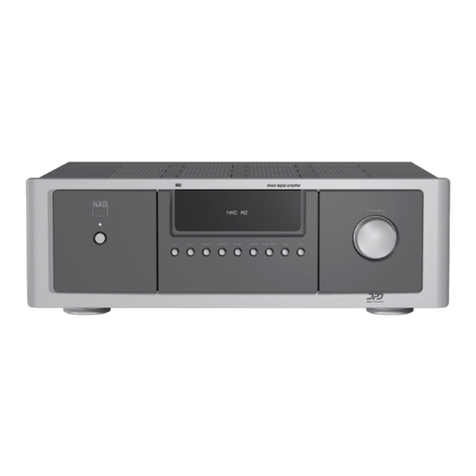 NAD M2 - CONNECTING A SUBWOOFER User manual