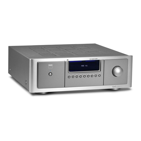 NAD M2 - CONNECTING A SUBWOOFER User manual