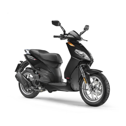 APRILIA SPORTCITY CUBE 125 User manual