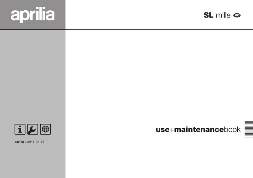 APRILIA SL MILLE - 2000 manual