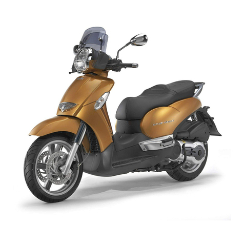 APRILIA SCARABEO 500 - 2006 User manual