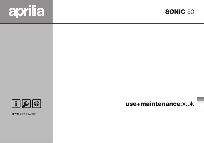 APRILIA SCARABEO 50 I.E 100 4T - 2002 User manual