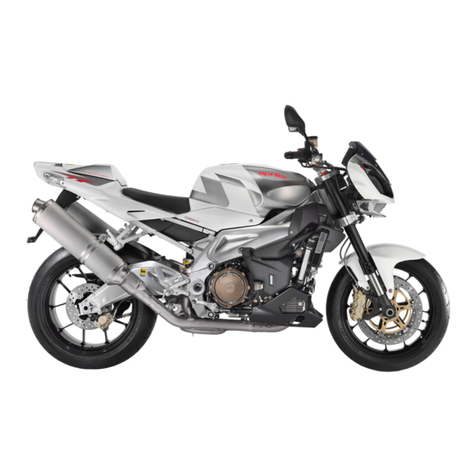 APRILIA TUONO - BROCHURE 2009 User manual