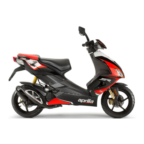 APRILIA SR 50 User manual