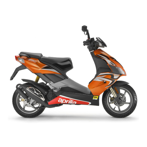 APRILIA SR 50 - BROCHURE 2009 User manual