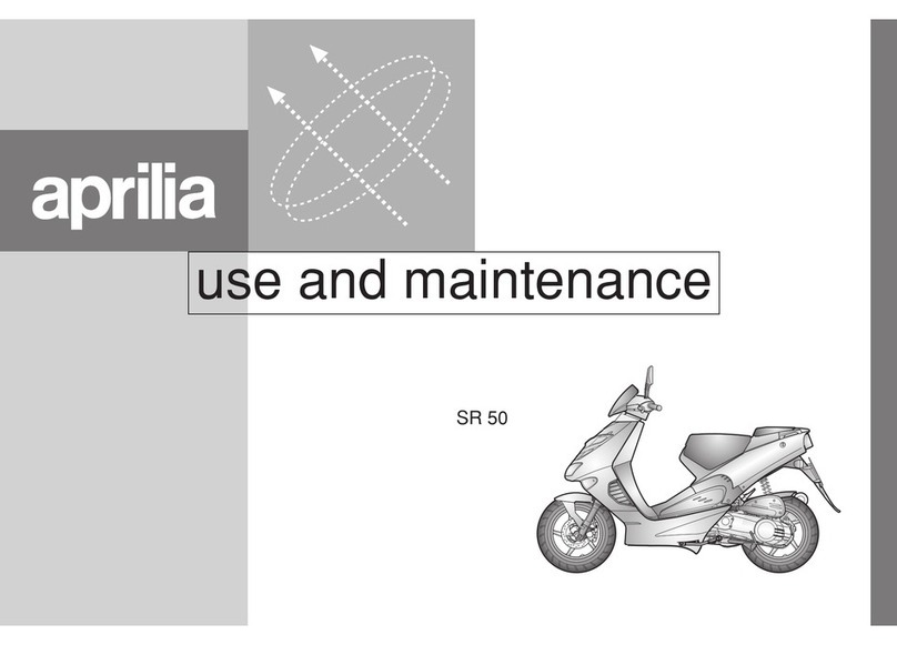 APRILIA SR 50 - 1998 manual