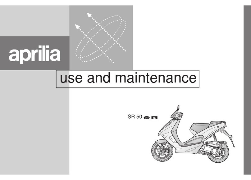 APRILIA SR 50 - 2001 manual